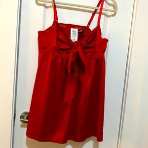 Torrid Bow Bust Red Nightie NWT